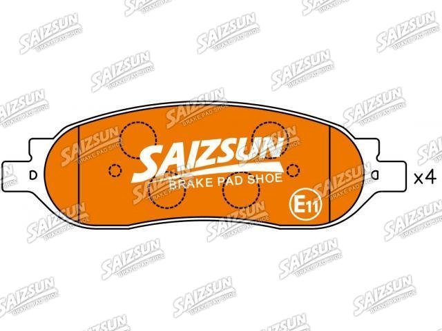 тормозная кладка Brake Pad Set:5C3Z-2200-AA