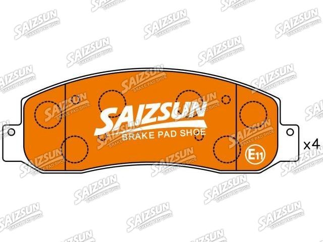 тормозная кладка Brake Pad Set:5C3Z-2001-AA