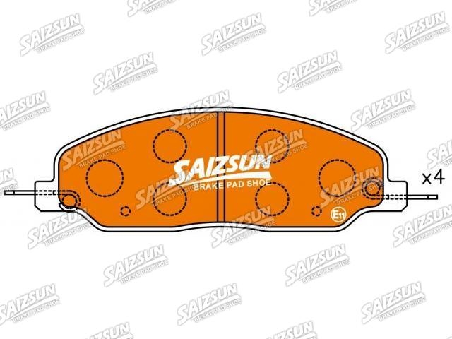 тормозная кладка Brake Pad Set:4R3Z-2001-AA