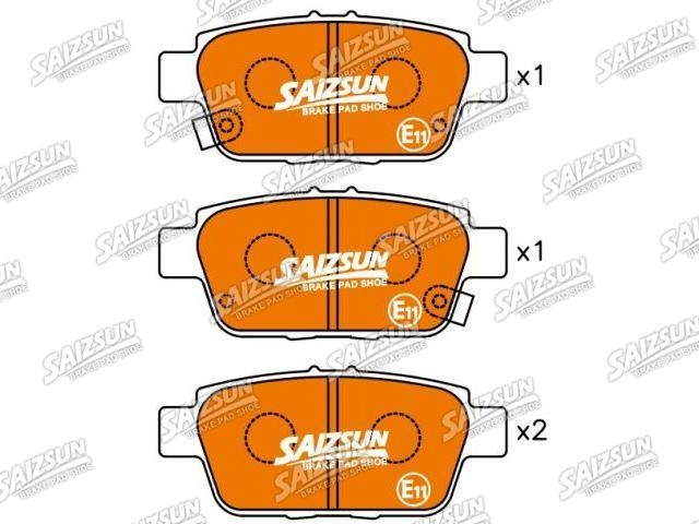 тормозная кладка Brake Pad Set:43022-SJC-A00