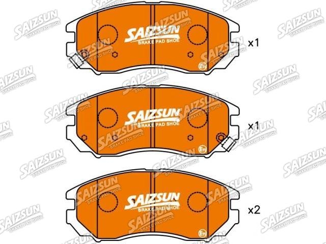 тормозная кладка Brake Pad Set:58101-2CA00