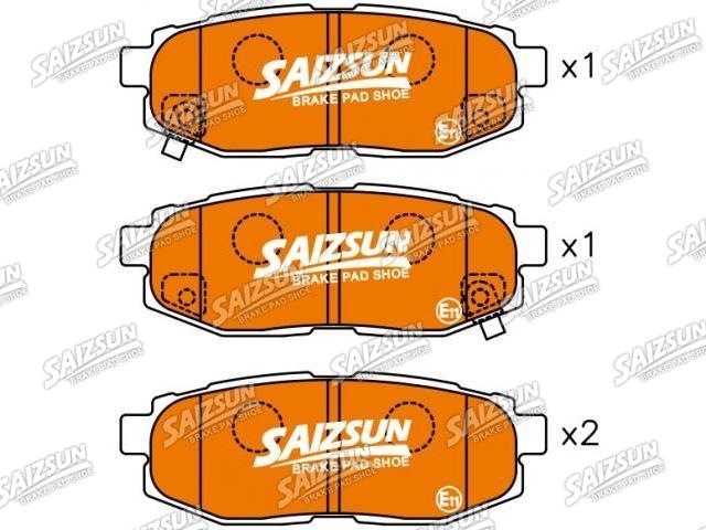 тормозная кладка Brake Pad Set:26696-XA000