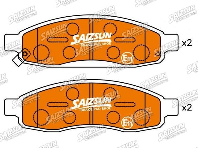 тормозная кладка Brake Pad Set:41060-ZC025