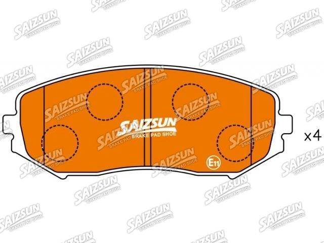тормозная кладка Brake Pad Set:55200-65J00