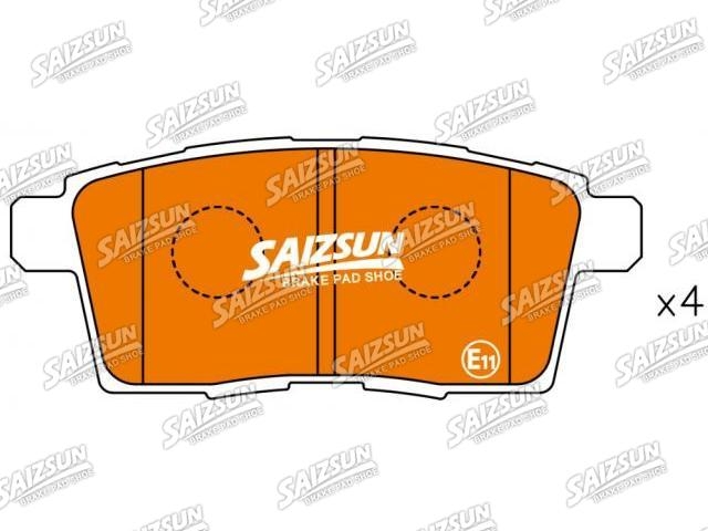 тормозная кладка Brake Pad Set:L2Y7-26-43Z