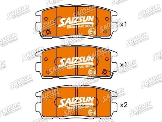 тормозная кладка Brake Pad Set:96 626 076