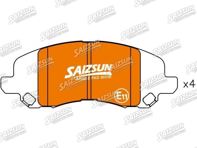 тормозная кладка Brake Pad Set:68020494AB