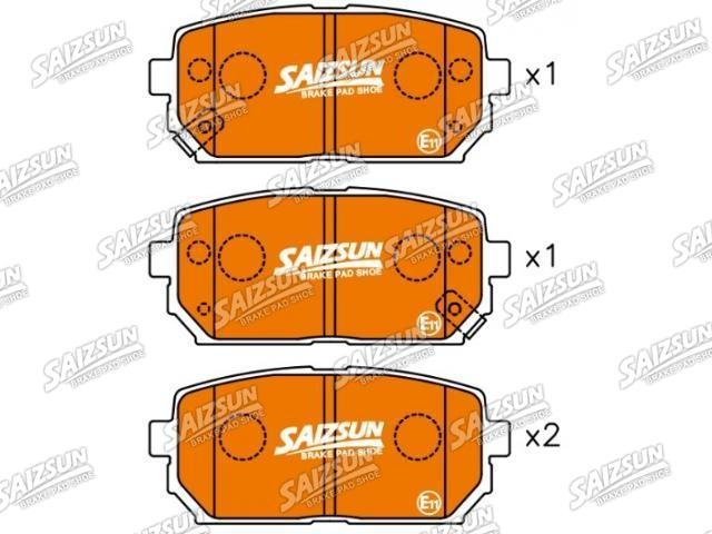 тормозная кладка Brake Pad Set:58302-1DA00