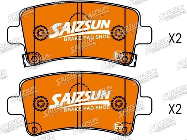 тормозная кладка Brake Pad Set:16586609