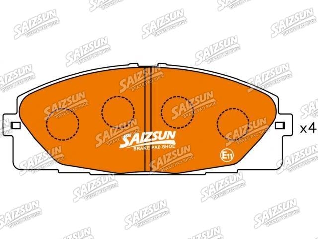 тормозная кладка Brake Pad Set:04465-26420