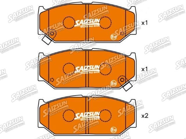 тормозная кладка Brake Pad Set:55810-63J00