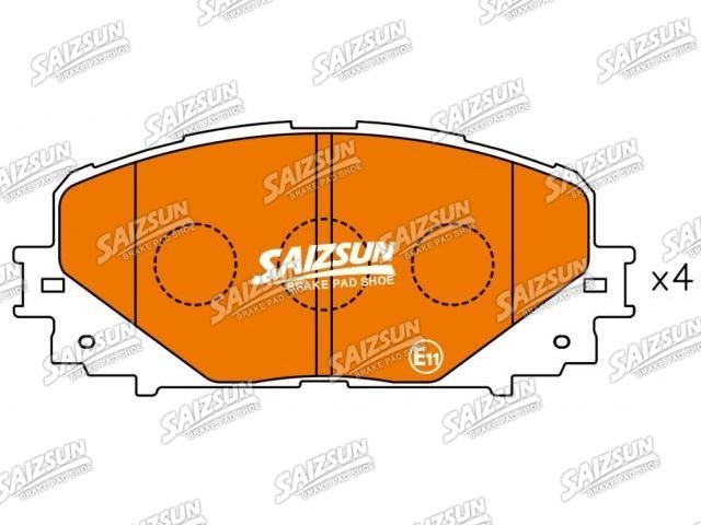 тормозная кладка Brake Pad Set:04465-52270
