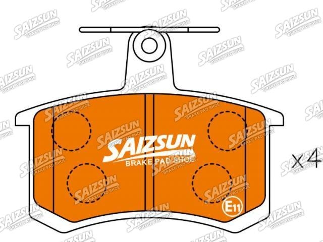 тормозная кладка Brake Pad Set:0060 743 565