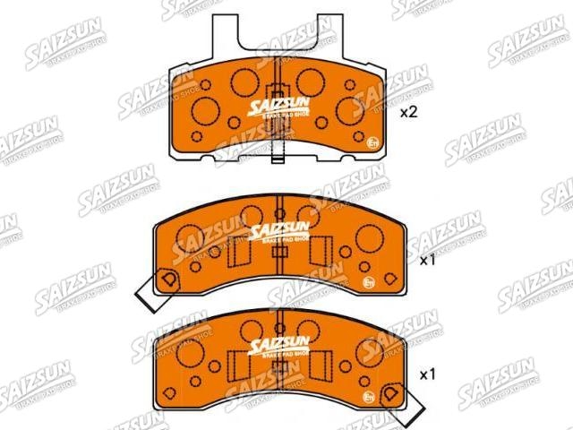 тормозная кладка Brake Pad Set:12321431