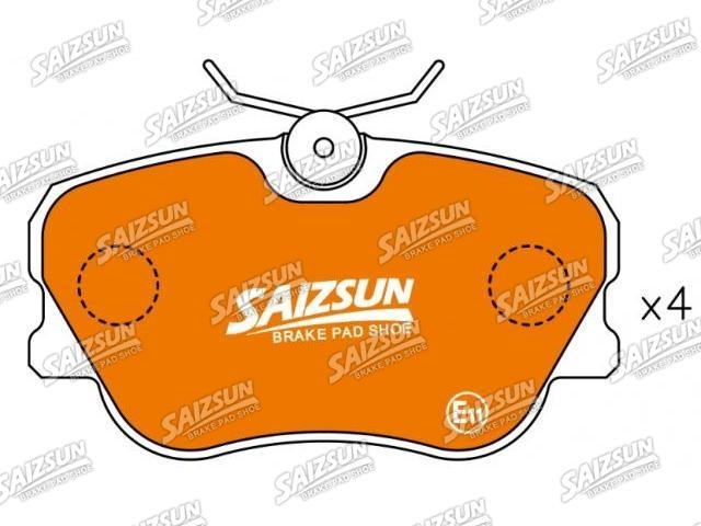 тормозная кладка Brake Pad Set:89 67 077