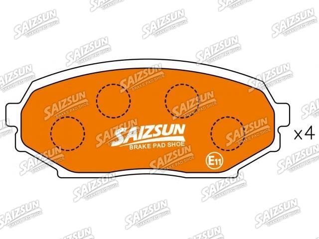 тормозная кладка Brake Pad Set:8-94365-981-1