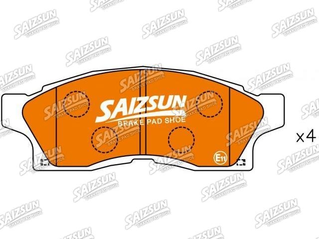 тормозная кладка Brake Pad Set:04491-17110