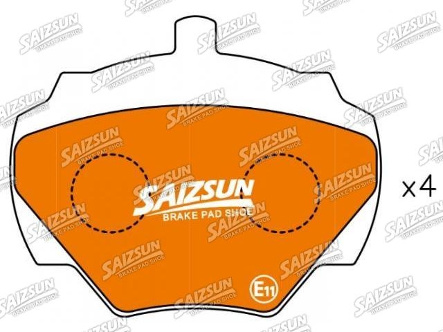 Bremsbelagsatz, Scheibenbremse Brake Pad Set:GBP90266
