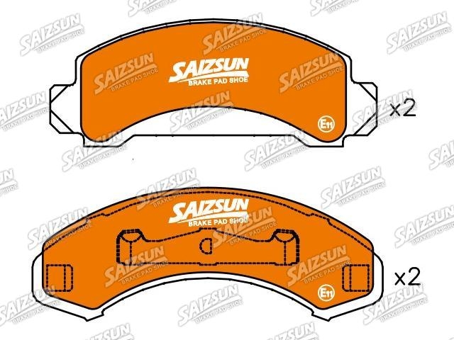 тормозная кладка Brake Pad Set:E3TZ-2001-C
