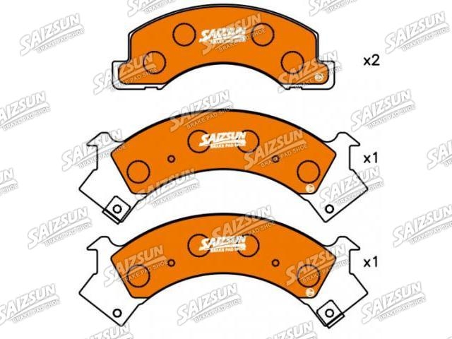 тормозная кладка Brake Pad Set:8-94479-583-0