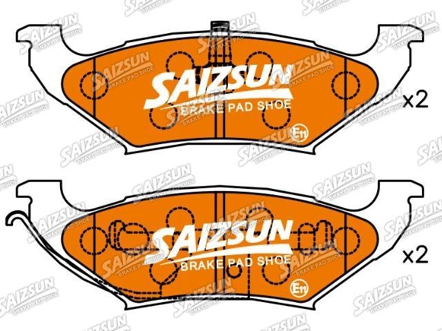 тормозная кладка Brake Pad Set:5014036AA