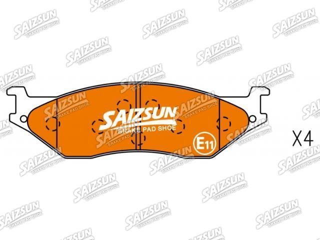 тормозная кладка Brake Pad Set:F81Z-2001-AA