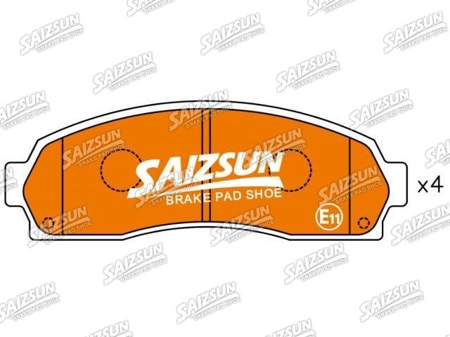 тормозная кладка Brake Pad Set:1L2Z-2001-AA