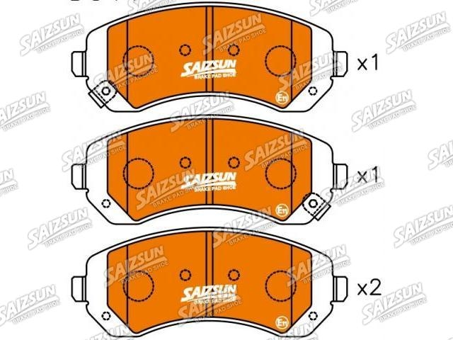тормозная кладка Brake Pad Set:10434258