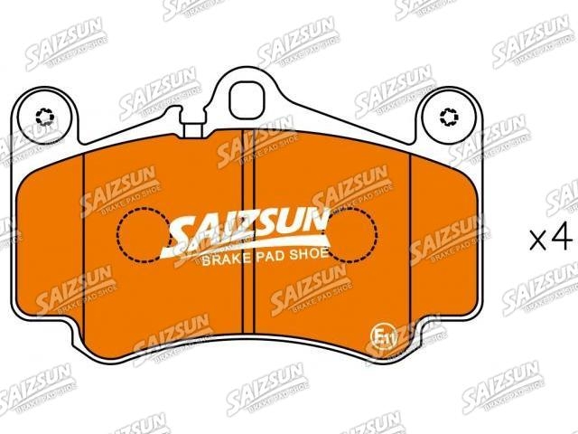 тормозная кладка Brake Pad Set:996 351 949 12