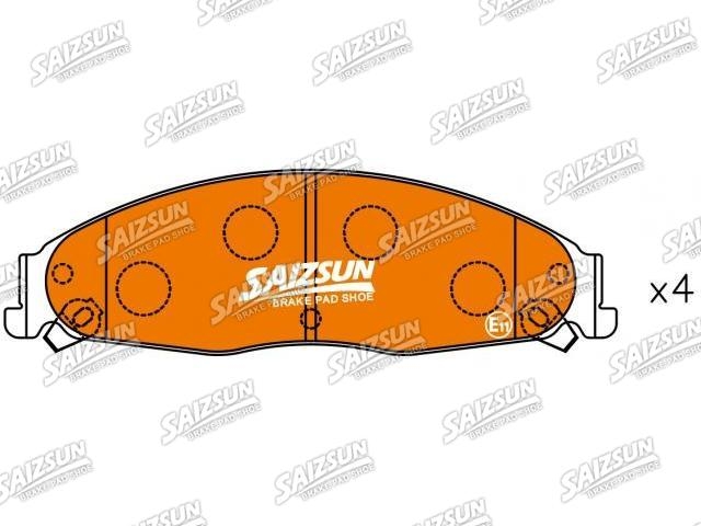 тормозная кладка Brake Pad Set:88959947