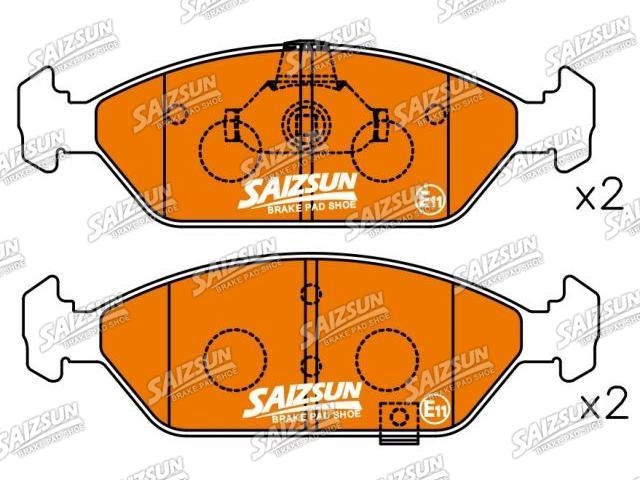 тормозная кладка Brake Pad Set:OK2AZ-33-23Z