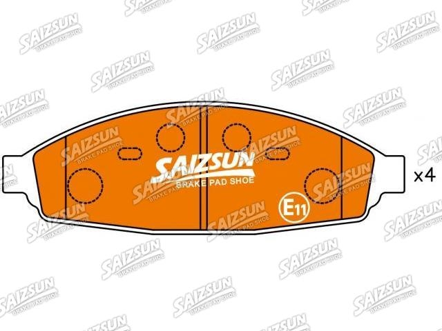 тормозная кладка Brake Pad Set:3W1Z-2001-AA