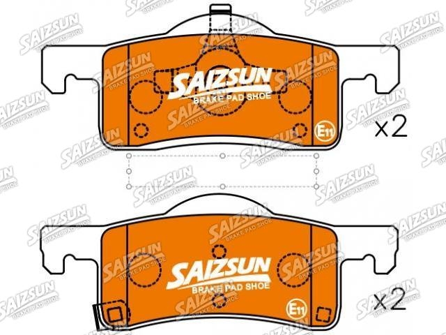 тормозная кладка Brake Pad Set:2LIZ-2200-AA