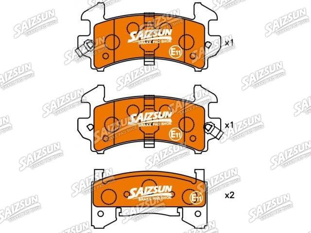 тормозная кладка Brake Pad Set:18047809