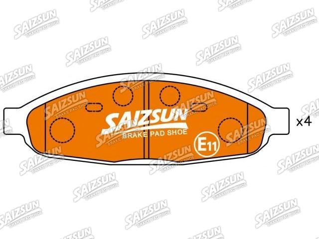 тормозная кладка Brake Pad Set:5134358AA