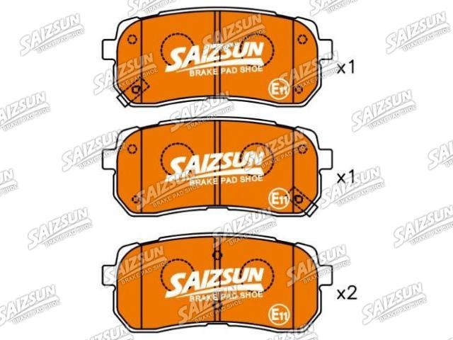 тормозная кладка Brake Pad Set:58302-3JA00