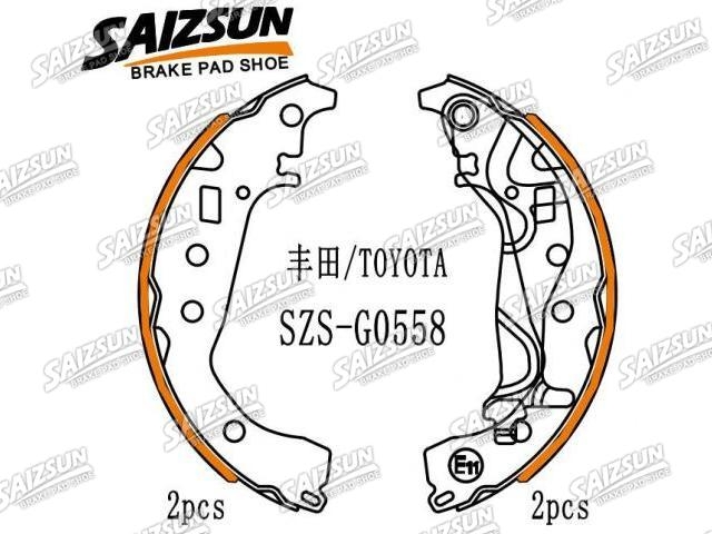 Brake Shoe Set:04495-52020