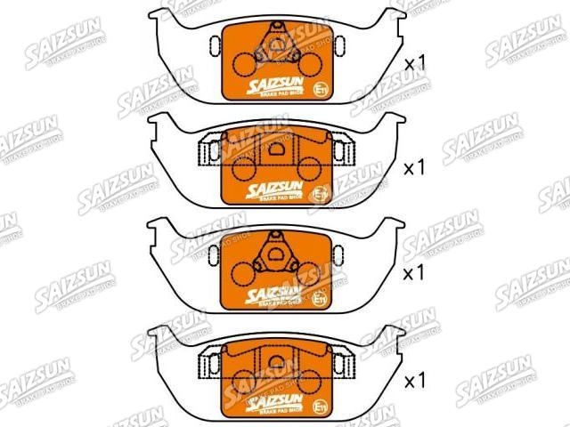 тормозная кладка Brake Pad Set:2C5Z-2200-AA