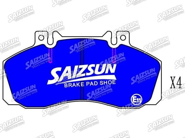Bremsbelagsatz, Scheibenbremse Brake Pad Set:001 420 15 20