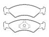 Bremsbelagsatz, Scheibenbremse Brake Pad Set:6 188 427