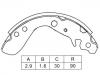 Bremsbackensatz Brake Shoe Set:K5534