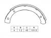 Bremsbackensatz Brake Shoe Set:K6615