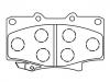 Bremsbelagsatz, Scheibenbremse Brake Pad Set:04465-60020