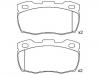 Bremsbelagsatz, Scheibenbremse Brake Pad Set:STC-1275