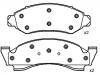 Bremsbelagsatz, Scheibenbremse Brake Pad Set:E0TZ-2001-B