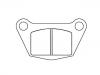 Bremsbelagsatz, Scheibenbremse Brake Pad Set:141346