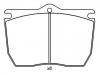 Bremsbelagsatz, Scheibenbremse Brake Pad Set:GDB5076