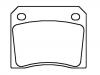 Bremsbelagsatz, Scheibenbremse Brake Pad Set:GBP90141