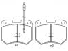 Bremsbelagsatz, Scheibenbremse Brake Pad Set:431 698 151