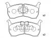 Bremsbelagsatz, Scheibenbremse Brake Pad Set:FAY8-26-48Z